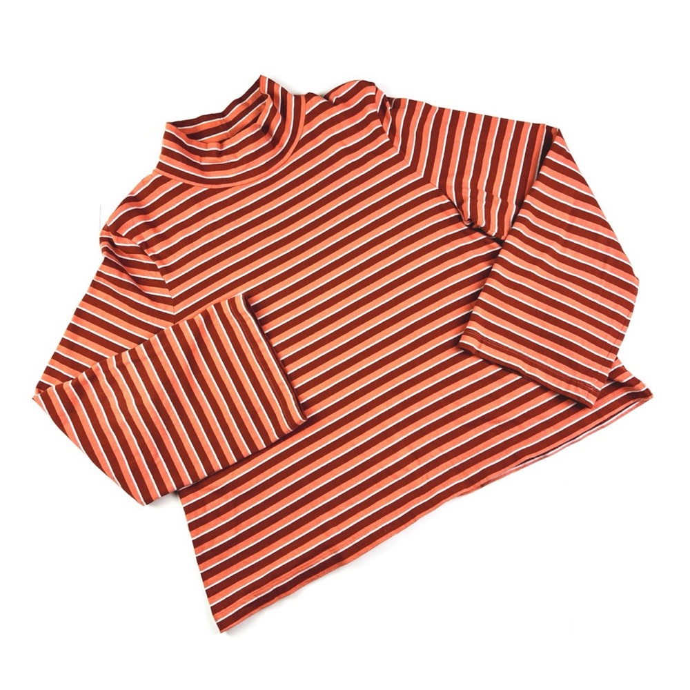 Madewell | Wide-Sleeve Turtleneck in Westwater Stripe